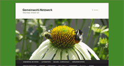 Desktop Screenshot of gemeinwohl.at